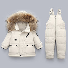 Load image into Gallery viewer, Winter Baby Boy's Down Jacket Suit Two Piece Jumpsuit +
