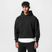 Load image into Gallery viewer, Loose American Exercise Sportswear Workout Outfit Men's Trendy Casual Hooded Sweater +