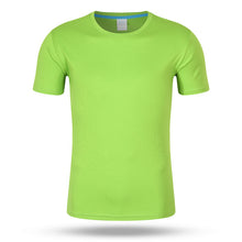 Load image into Gallery viewer, Outdoor Round Neck Solid Color Group Clothes Advertising Shirt Short Sleeve T-shirt +