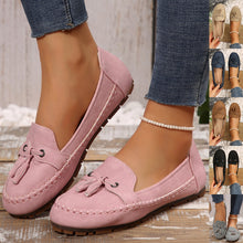 Load image into Gallery viewer, Women's Round Head Loafers Fashion Non-slip Soft Comfortable Flats Shoes +