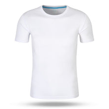 Load image into Gallery viewer, Outdoor Round Neck Solid Color Group Clothes Advertising Shirt Short Sleeve T-shirt +