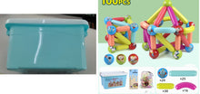 Load image into Gallery viewer, Big Size DIY Magnetic Construction Set Early Learning Constructor Variety Magnetic Rod Building Blocks For Children Toys Gift +