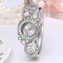 Load image into Gallery viewer, Four-leaf Clover Diamond Bracelet Watch +