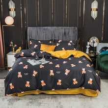 Load image into Gallery viewer, Long-staple Cotton Four-piece 1.8m Double Bed +