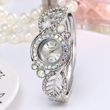 Load image into Gallery viewer, Four-leaf Clover Diamond Bracelet Watch +
