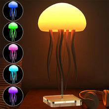 Load image into Gallery viewer, Jellyfish Voice Control Lamp LED Night Light Portable Lamp Jellyfish Decorations Smart Table Lamp For Bedside & Desk +