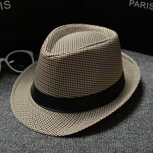 Load image into Gallery viewer, British Houndstooth European And American Sun Hats For Men +