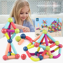 Load image into Gallery viewer, Baby Toys Magnetic Stick Building Blocks Game Magnets Children Set Kids Magnets For Children Magnetic Toy Bricks +