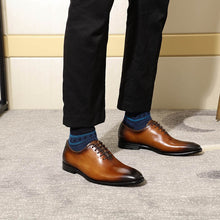 Load image into Gallery viewer, Men's Leather Original Oxford Shoes +