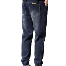 Load image into Gallery viewer, Mens Fleece-Lined Outerwear Jogger Harem Pants For Cold Weather Coziness +