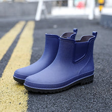 Load image into Gallery viewer, Short Tube Water Shoes Men Rain Boots Autumn And Winter +