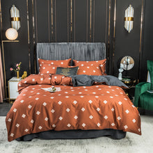 Load image into Gallery viewer, Long-staple Cotton Four-piece 1.8m Double Bed +