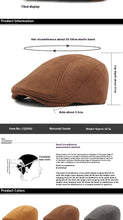 Load image into Gallery viewer, Simple Light Board Suede Hat For Men Forward Cap +