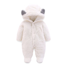 Load image into Gallery viewer, Winter Baby Jumpsuit Newborn Warm Thick Baby Romper +