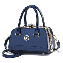 Load image into Gallery viewer, Shiny Leather Diamond-Embellished Women Bag Multi-Functional Evening Clutch Handbag +