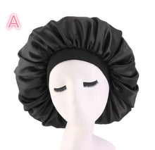 Load image into Gallery viewer, Beauty Print Satin Silk Bonnet Sleep Night Cap +