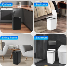Load image into Gallery viewer, 12L Smart Trash Bin Rubbish Motion Sensor Touchless Bathroom Odorless Toilet Trash Can +