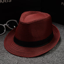 Load image into Gallery viewer, British Houndstooth European And American Sun Hats For Men +