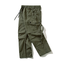 Load image into Gallery viewer, Tide Brand Loose Straight Trousers Casual Wide Leg Pants +