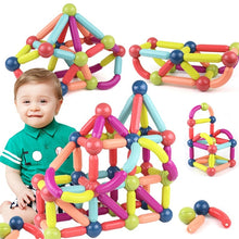 Load image into Gallery viewer, Big Size DIY Magnetic Construction Set Early Learning Constructor Variety Magnetic Rod Building Blocks For Children Toys Gift +