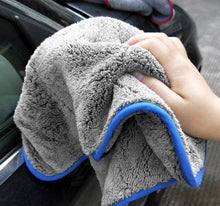Load image into Gallery viewer, Microfiber Car Wash Towel Absorbent Car Supplies Cleaning Cloth +