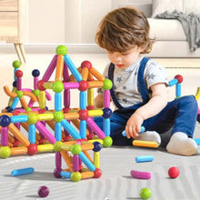 Load image into Gallery viewer, Big Size DIY Magnetic Construction Set Early Learning Constructor Variety Magnetic Rod Building Blocks For Children Toys Gift +