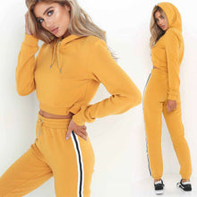 Load image into Gallery viewer, Europe and United States Women's New Hooded Sweater Sports Suit +