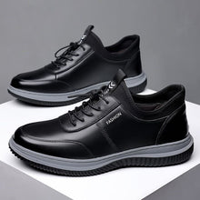 Load image into Gallery viewer, Men's Casual Leather Shoes Breathable Soft Bottom Soft Surface Board Shoes +