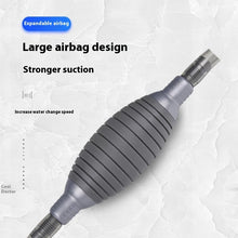 Load image into Gallery viewer, 1.5m Grey Water Changer Fish Tank Tool Aquarium Water Purification +