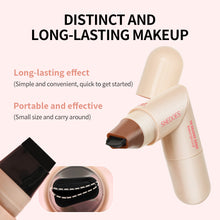 Load image into Gallery viewer, Love Eyeliner Seal Waterproof and Durable Eyeliner Stamp Pen Natural Makeup Easy to Use Beginners Two Steps Eyeliner +