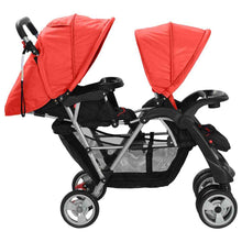 Load image into Gallery viewer, Tandem stroller Front and Back Two-seat Stroller Baby Double Strollers +