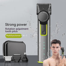 Load image into Gallery viewer, Men's Household Professional Hair Clipper Four-in-one Multifunctional Electric Hair Clipper +