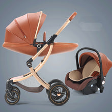 Load image into Gallery viewer, New Luxury Baby Stroller Carriage With Car Seat +