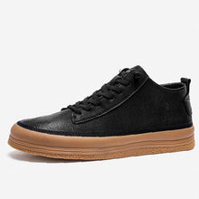 Load image into Gallery viewer, Men's Casual Shoes Leather Soft Soled Black Leather Shoes For Men +