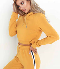 Load image into Gallery viewer, Europe and United States Women's New Hooded Sweater Sports Suit +