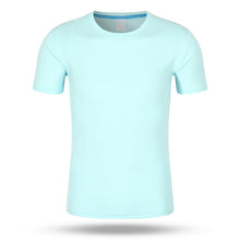 Load image into Gallery viewer, Outdoor Round Neck Solid Color Group Clothes Advertising Shirt Short Sleeve T-shirt +