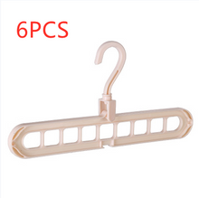 Load image into Gallery viewer, 9-hole Clothes Hanger Organizer Space Saving Hanger +