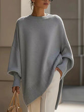 Load image into Gallery viewer, Thick Round Neck Women's Loose All-matching Knitted Pullover Sweater +