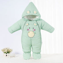 Load image into Gallery viewer, Newborn Baby Down One-piece Cotton Clothes +
