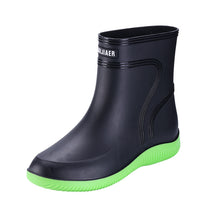 Load image into Gallery viewer, Cotton-padded Warm-keeping Fixed Velvet Rain Boots For Men And Women +