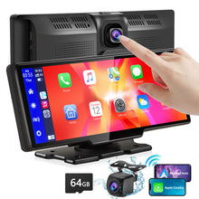 Load image into Gallery viewer, Dash Cam Dual Camera Touch Screen Carplay Car Navigation System Cross-border HD Car Navigation System +