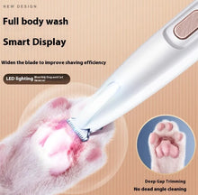 Load image into Gallery viewer, Pets Paw Trimmer LED Light Hair Clipper Set +