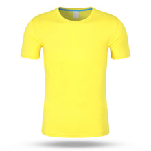 Load image into Gallery viewer, Outdoor Round Neck Solid Color Group Clothes Advertising Shirt Short Sleeve T-shirt +