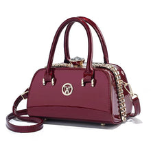 Load image into Gallery viewer, Shiny Leather Diamond-Embellished Women Bag Multi-Functional Evening Clutch Handbag +