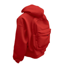 Load image into Gallery viewer, Backpack Men's Loose Sports And Leisure Hooded Zipper Sweatshirt +