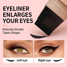 Load image into Gallery viewer, Love Eyeliner Seal Waterproof and Durable Eyeliner Stamp Pen Natural Makeup Easy to Use Beginners Two Steps Eyeliner +
