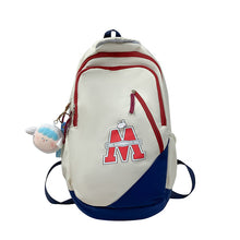 Load image into Gallery viewer, Women's Backpack Contrast Color Campus Large Capacity +