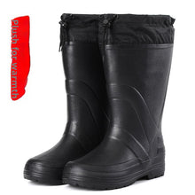Load image into Gallery viewer, Men's Lightweight Labor Protection Pure Long Rain Boots +