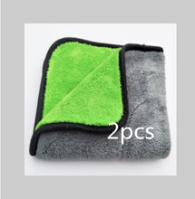 Load image into Gallery viewer, Microfiber Car Wash Towel Absorbent Car Supplies Cleaning Cloth +