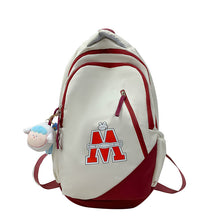 Load image into Gallery viewer, Women's Backpack Contrast Color Campus Large Capacity +